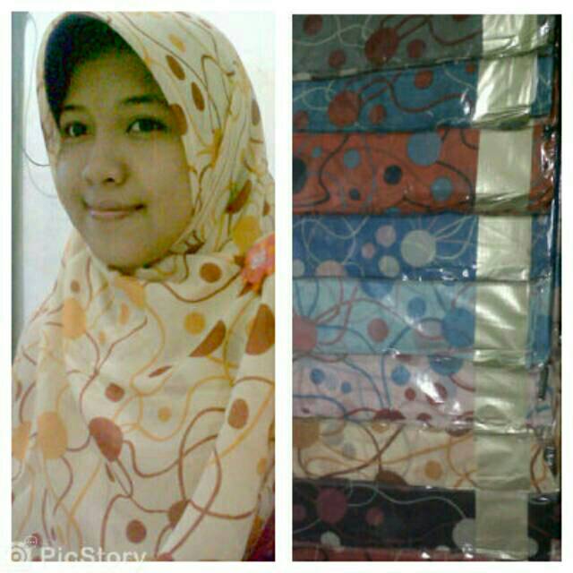 Jilbab segi empat umama scarf