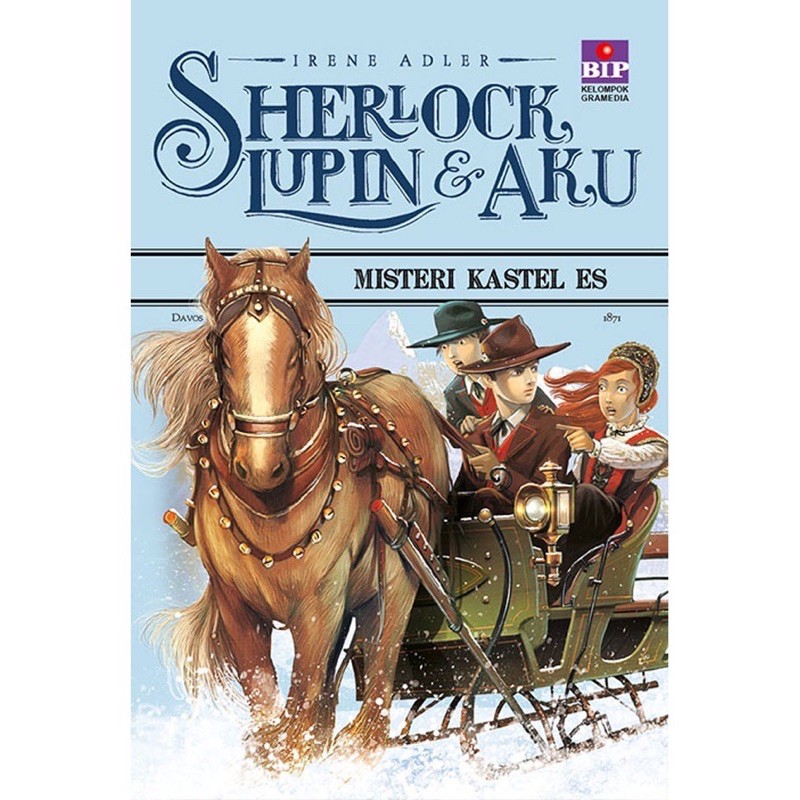  Sherlock, Lupin dan Aku 5: Misteri Kastel Es - Cover Baru
