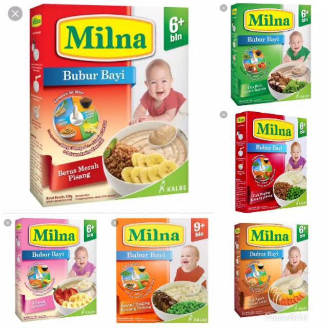 Milna Bubur Bayi 6+ 8+