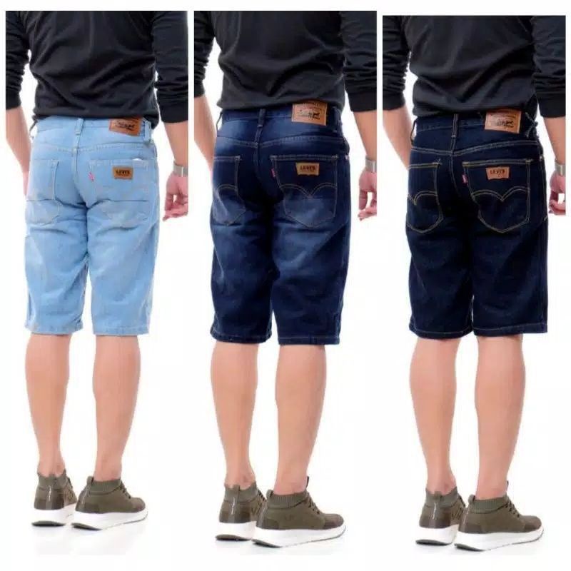 BAYAR DITEMPAT] CELANA LEVIS PENDEK PRIA / JEANS PENDEK PRIA