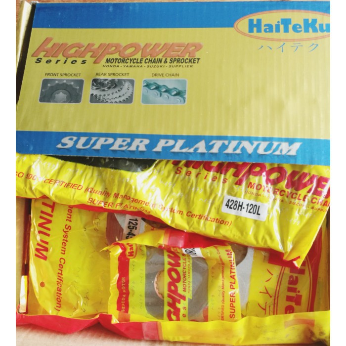 DMS GEARSET Chain Kit Thunder 125