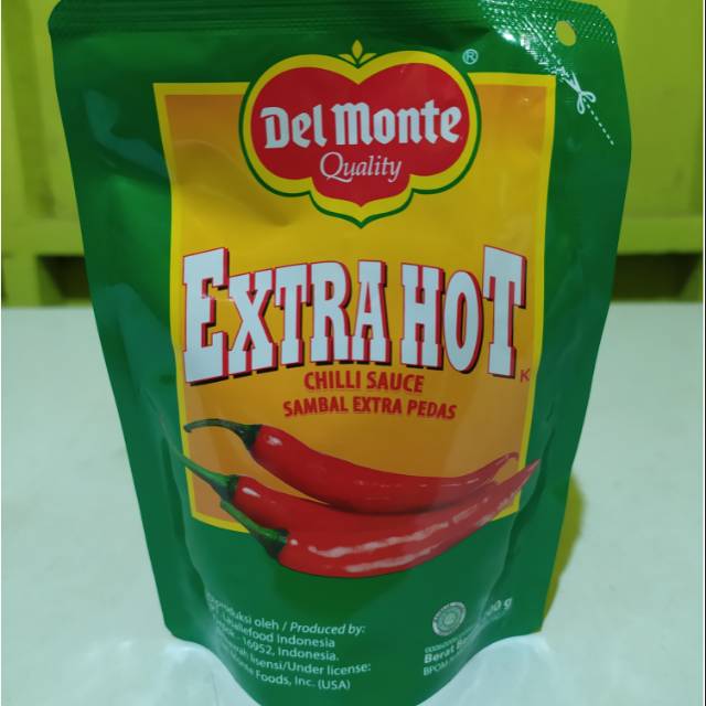 

Delmonte sambal extra pedas extra hot 200gram