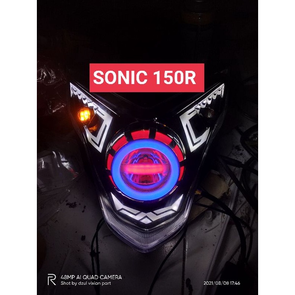 projie sonic 150r/reflektor sonic/headlamp sonic