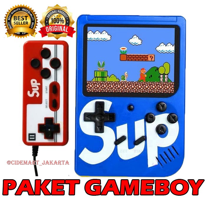 [PAKET GAMING!] GAMEBOY 400 IN 1 GAME SUP PORTABLE HANDHELD VIDEO GAME CONSOLE