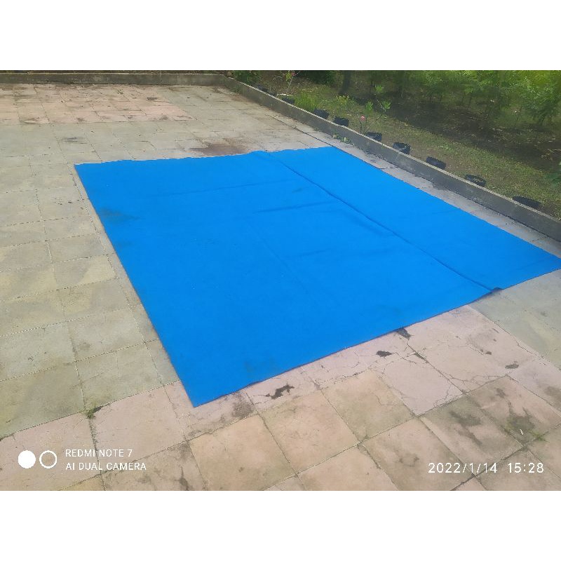 alas geber 3x3meter / karpet alas geber ayam bangkok aduan