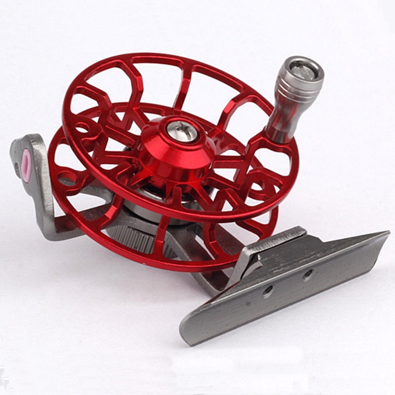 LEO Gulungan Reel Pancing Fly Fishing Full Metal 120M - Golden