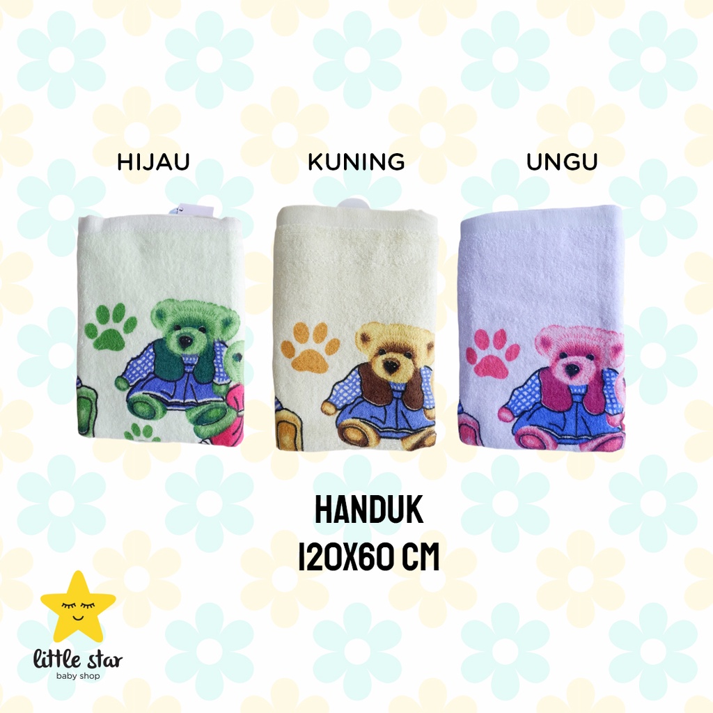 Dixon Handuk Anak Dewasa Motif Cewek