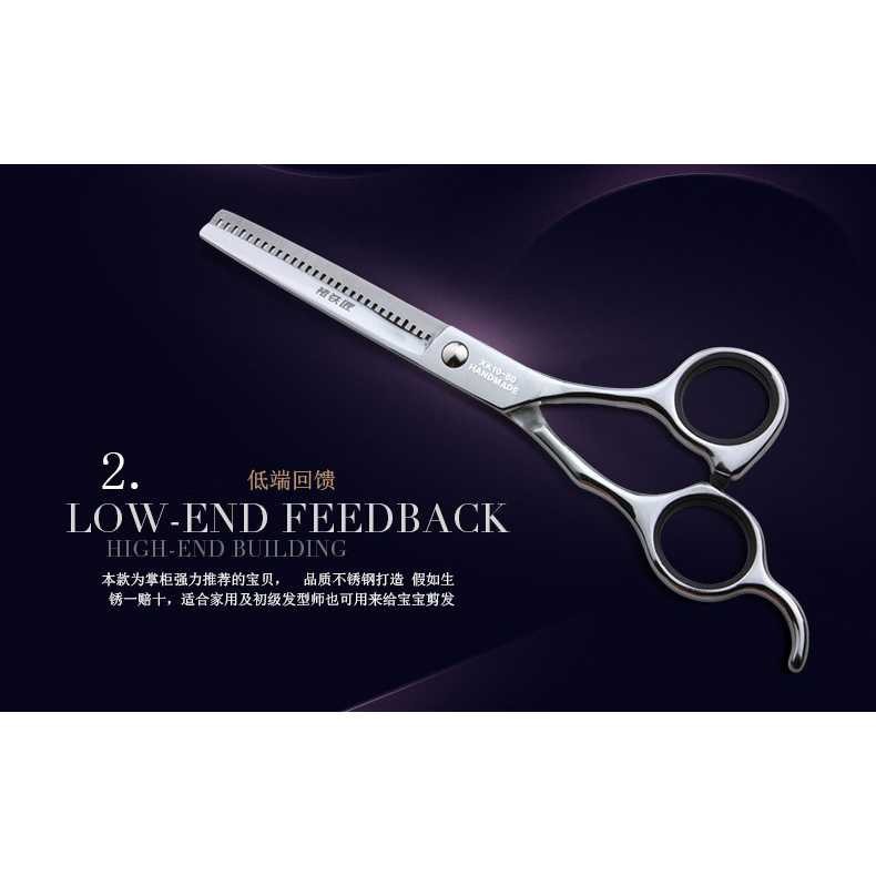 Grab Medan Set Gunting Rambut Sasak &amp; Flat Hairdressing Scissors - XK10
