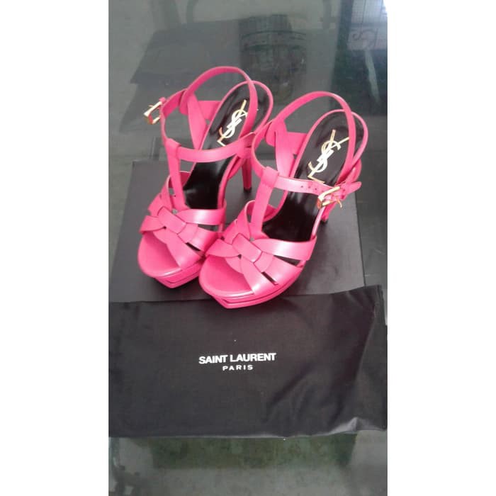 Sepatu YSL Yves saint Laurent fashion authentic shoes asli branded