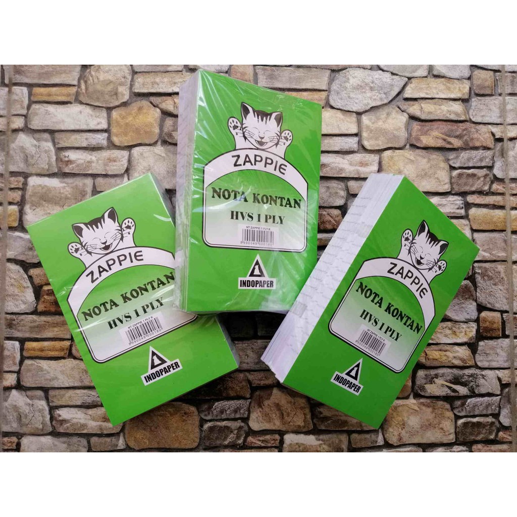 

Hg Reseller-Buku Nota Rangkap 1 HVS - 260bk/Box