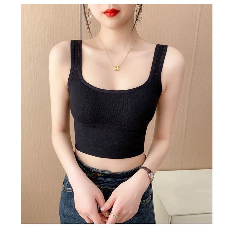 Nicebra Tanktop Bra Fashion Gym Bra Olahraga PUSH UP WANITA TANPA KAWAT IMPORT 1080
