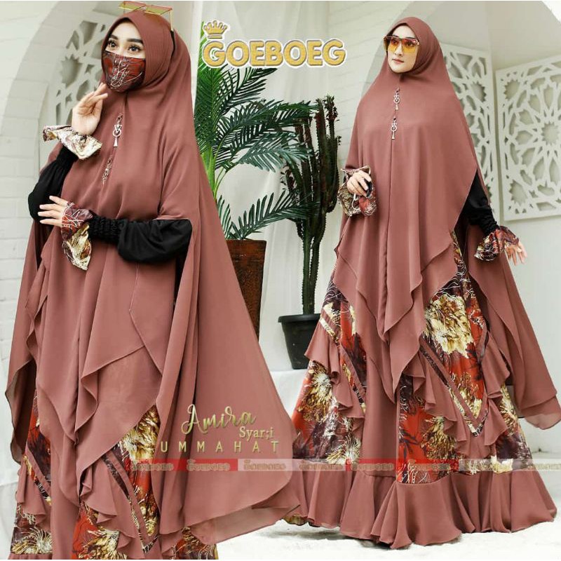 AMIRA SYARI 3 ORIGINAL BY GOEBOEG / GAMIS SYARI MEWAH ORIGINAL BY GOEBOEG / GAMIS SYARI CANTIK