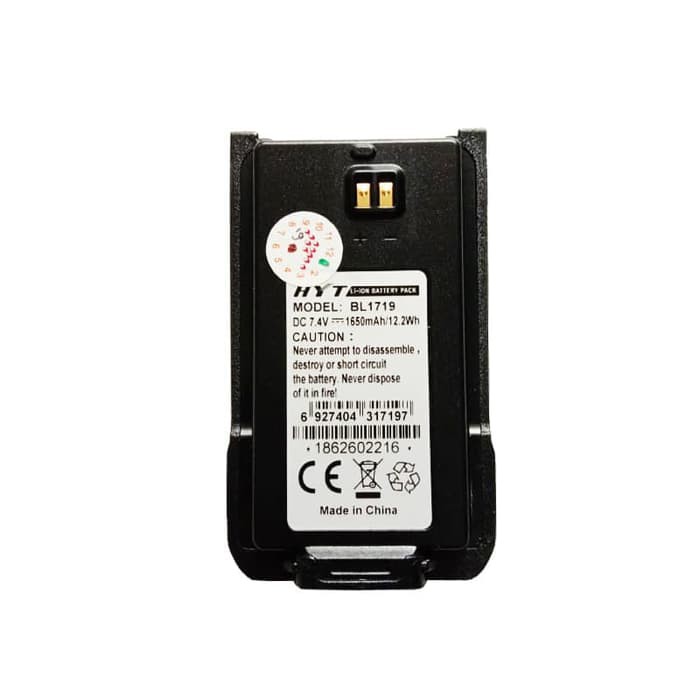 Baterai HYT BL1719 Original Batre HT HYT TC508