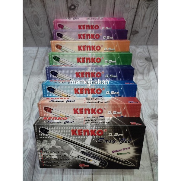 

Pulpen KENKO EASY GEL 0.5mm (12pc)