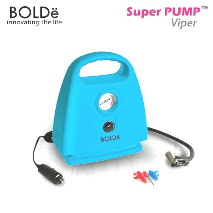 pompa angin ban dan pelampung portable bolde asli