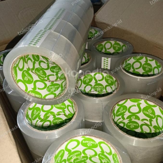 

Lakban cortape bening 1 dus uk 48mm ---Termurah---