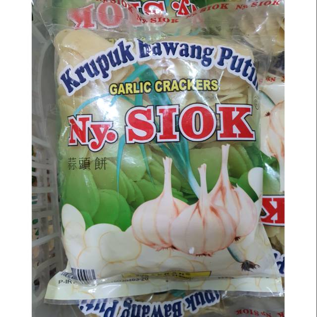 

Kerupuk bawang putih NY. SIOK 500gr