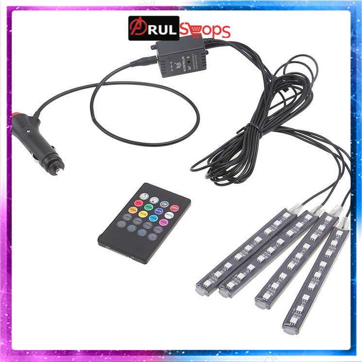 RAZEND Lampu LED Neon RGB Music Control with Remote Control - RZ4