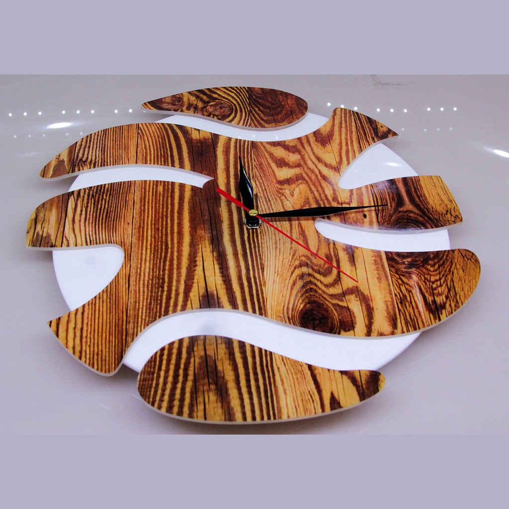 Jam Dinding Akrilik Modern Custom