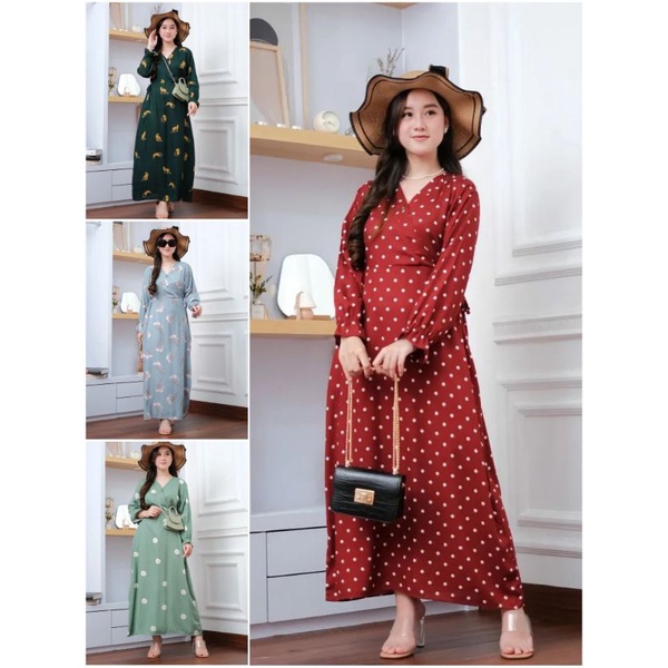 DRES KIMONO RAYON / GAMIS KIMONO PANJANG