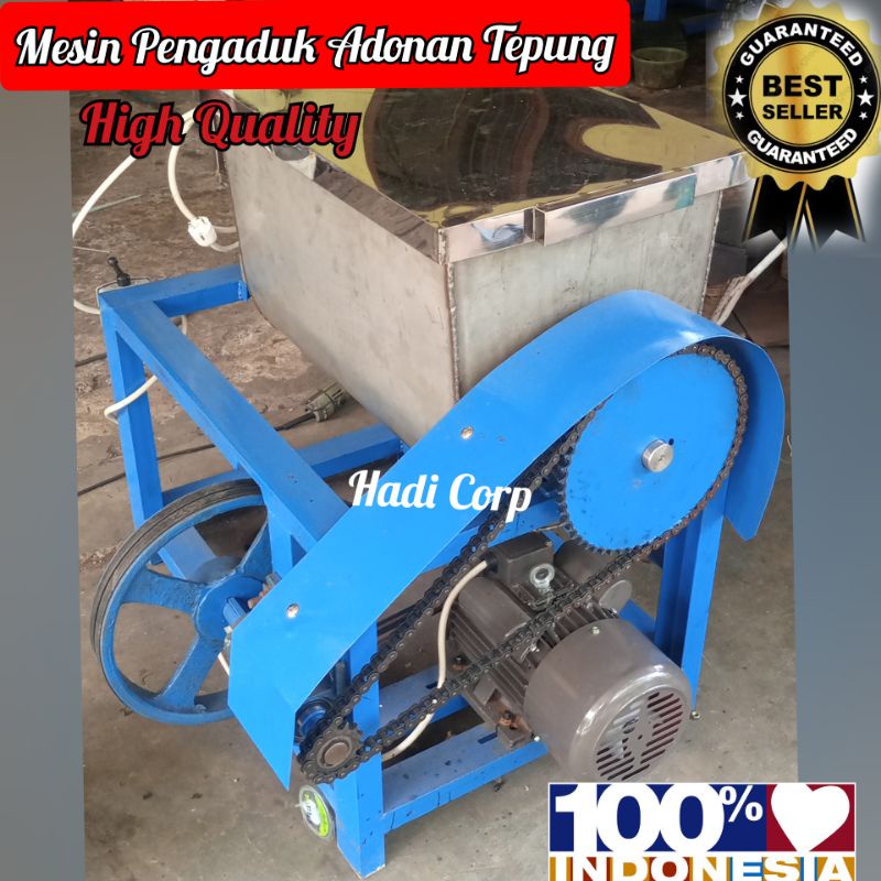 Mesin Pengaduk Adonan Tepung / Mixer Pengaduk Tepung Kualitas Premium