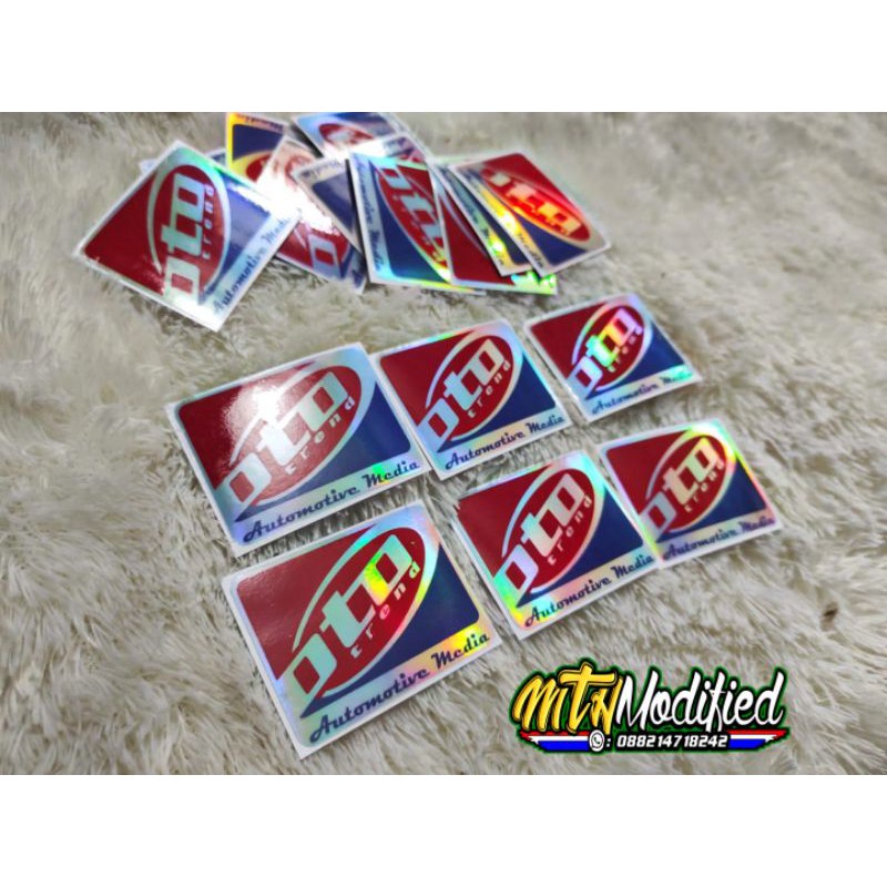 

Stiker Ototrend hologram