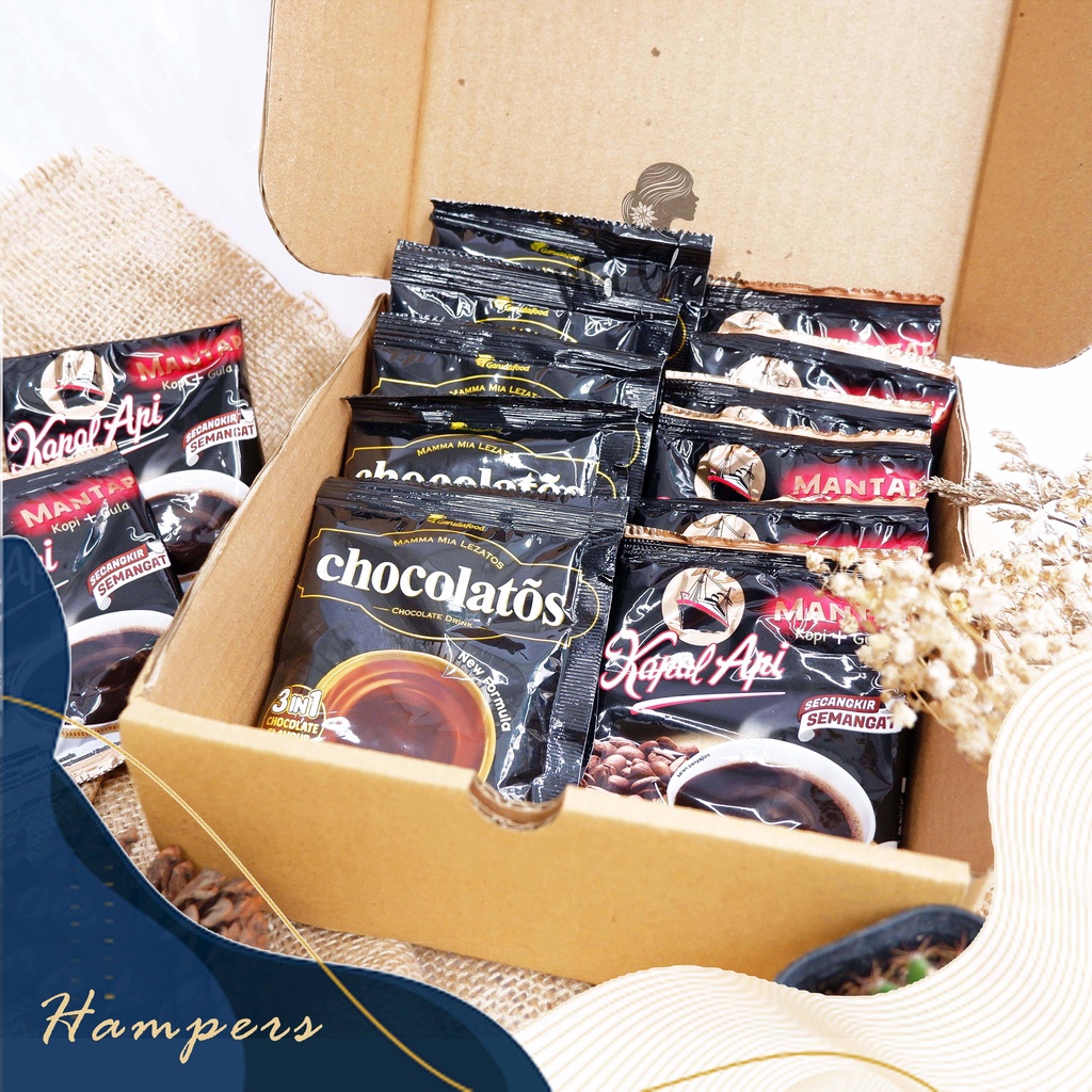 

Snack Box Kopi Ulang Tahun Snack Box Wisuda Hampers Kopi SIZE MEDIUM