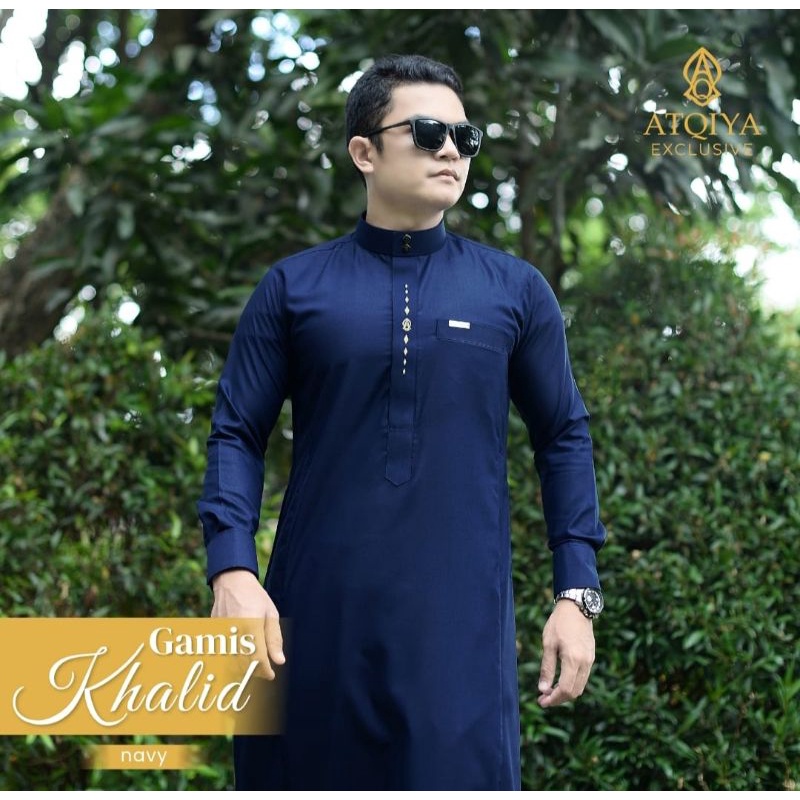 Gamis Jubah Atqiya Khalid /Jubah Pria New/Gamis Trend.