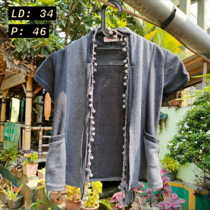 baju atasan outer cardigan anak cewek perempuan wanita preloved baju bekas baju second murah