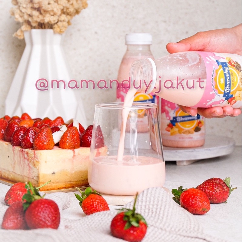 

Mamanduy ASI Booster Strawberry Cheese Cake