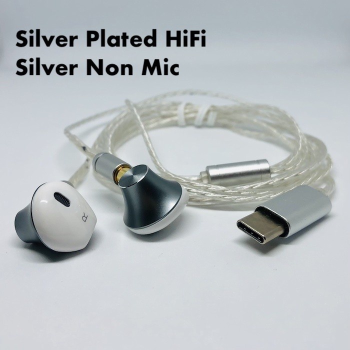 Type C Jack Headset HiFi Custom EP1 MMCX Detachable Earphone
