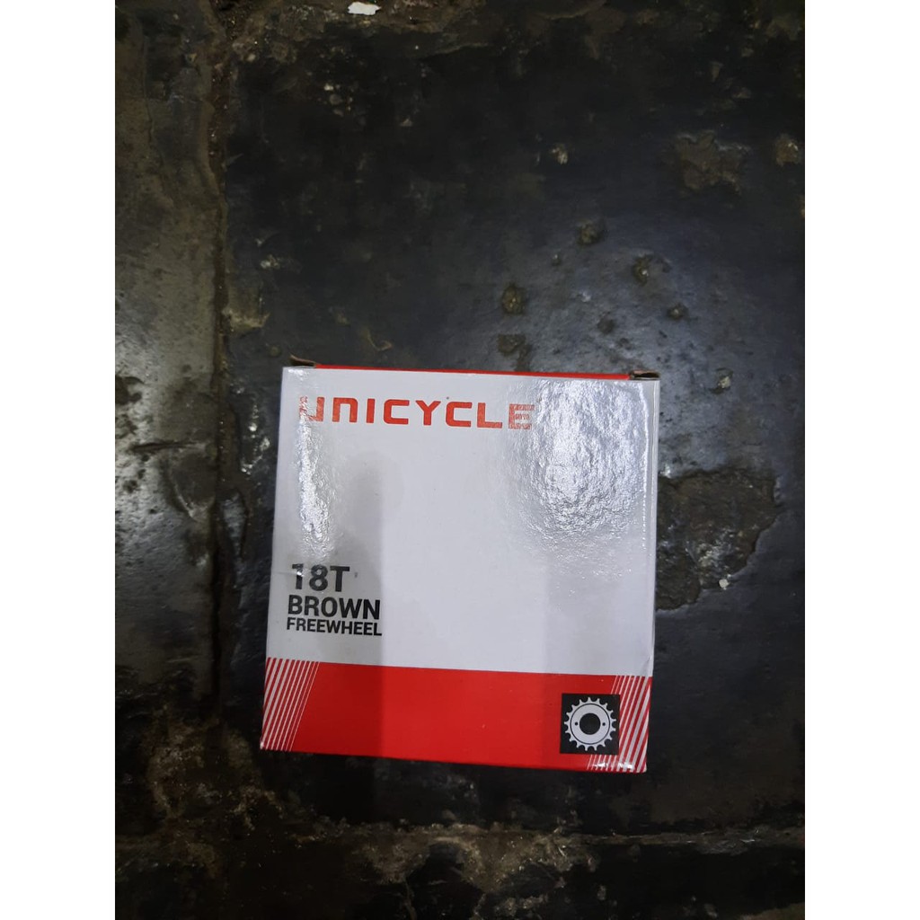 TERMURAH!!! Freewheel 18T UNICYCLE / Untuk Gear Belakang Sepeda BMX dll / Realpict