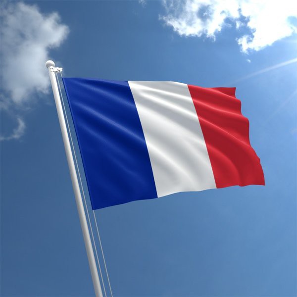 Bendera Prancis / France Flag / backdrop Perancis ukuran besar