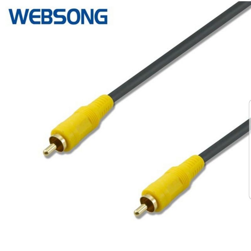 Kabel RCA Video Kuning 1.5M Websong