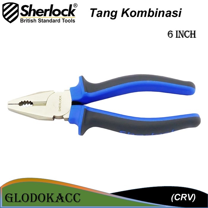 Tang Kombinasi 6 inch / Sherlock Bahan Besi (CRV)