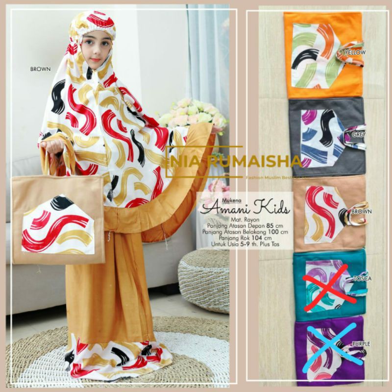 mukena anak amani kids by nia rumaisha