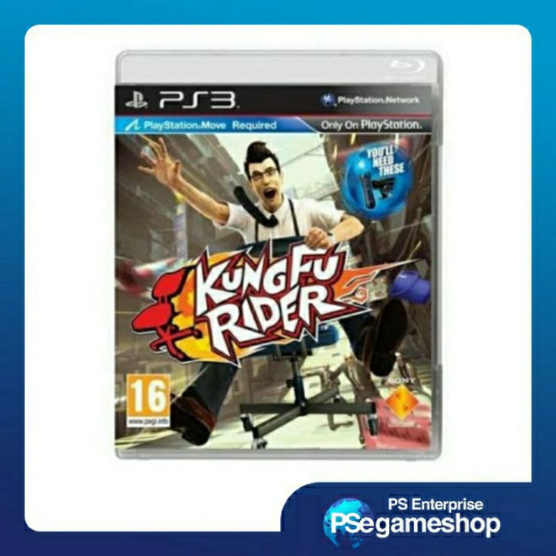 Ps3 Kung Fu Rider - Eng / noseal