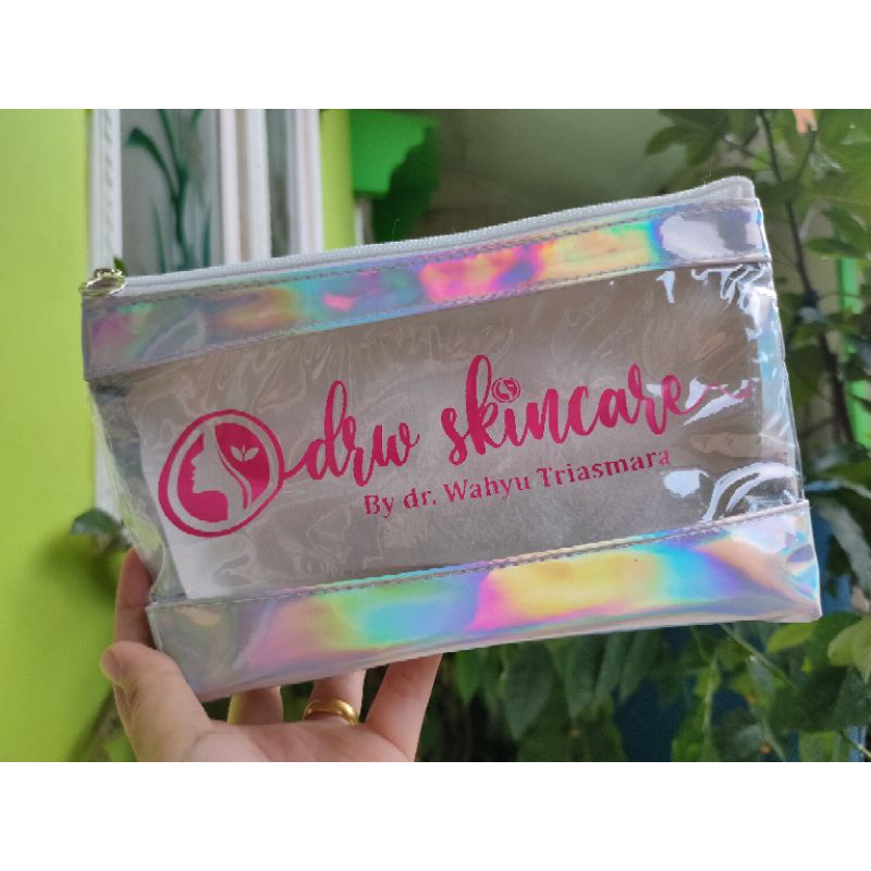 Pouch Tas tenteng DRW Skincare Muat 2-3 paket Standar
