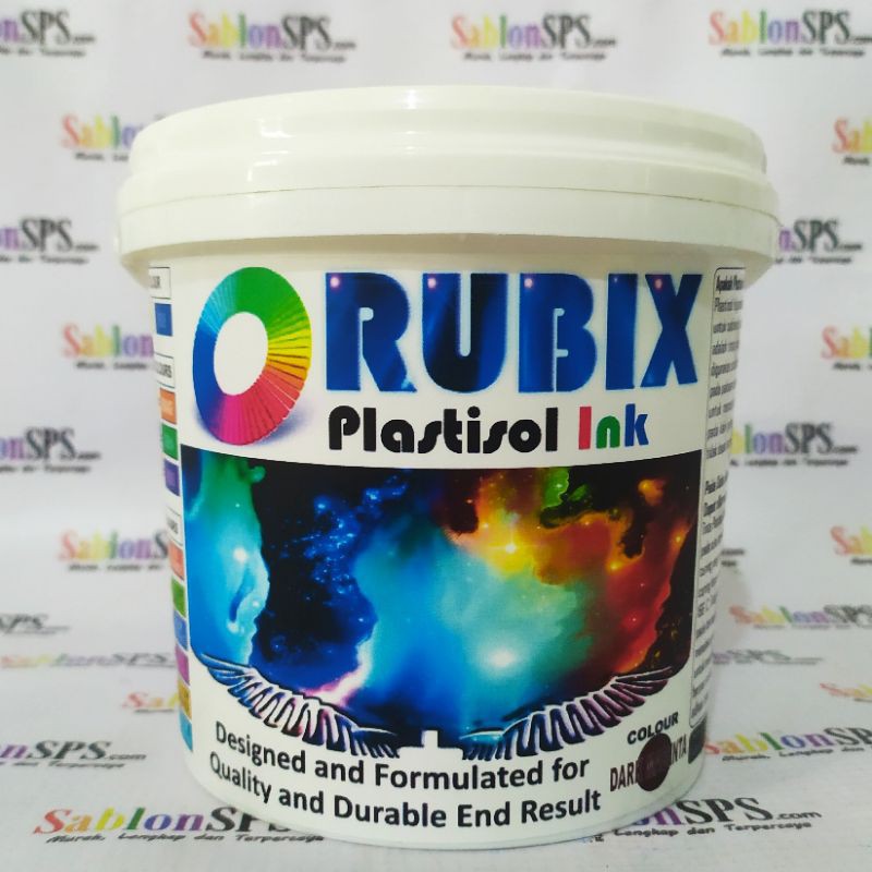 TINTA SABLON PLASTISOL RUBIX DARK MAGENTA MAGENTA TUA 1KG