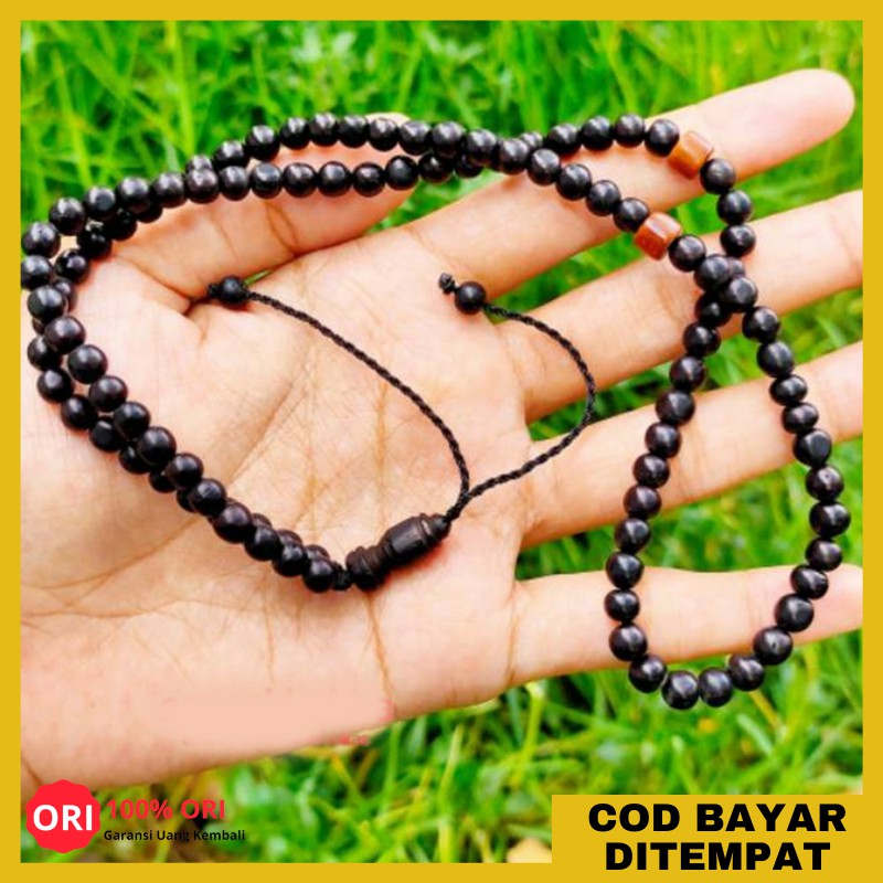 Kalung Tasbih Kokka Asli 99 Butir Tasbeh Koka Kokkah Kokah Kaukah Kaokah kaoka Kauka