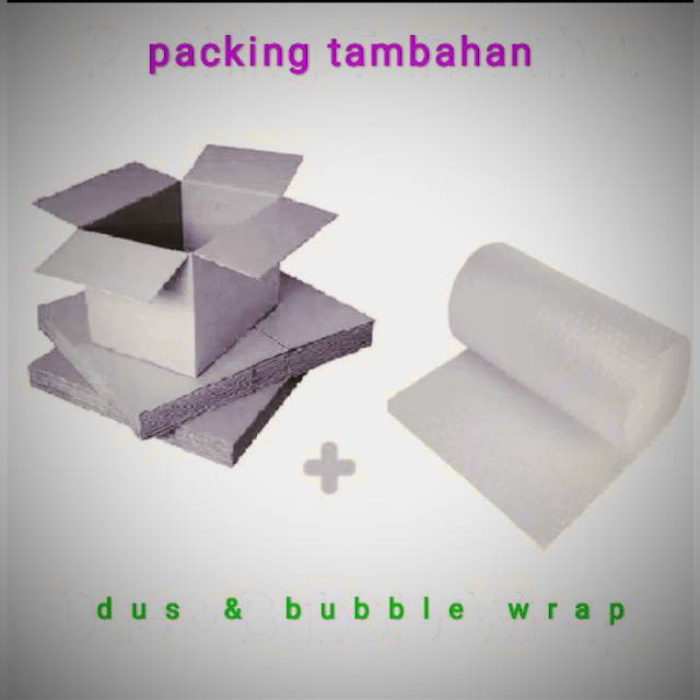 

Packing Dus Helm dan bubble wrap