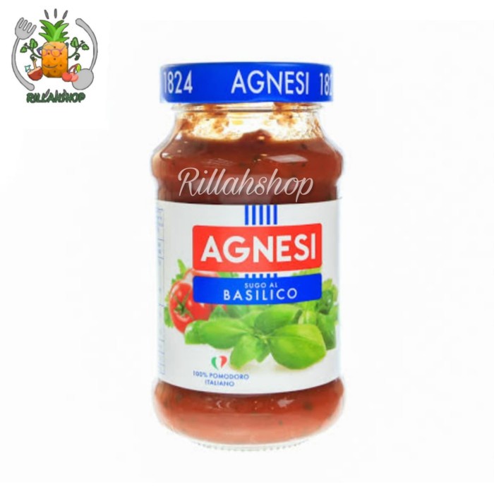 

Saus Pasta Agnesi Sugo Basilico 400g