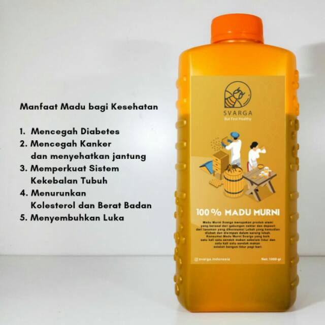 

Madu asli SVARGA