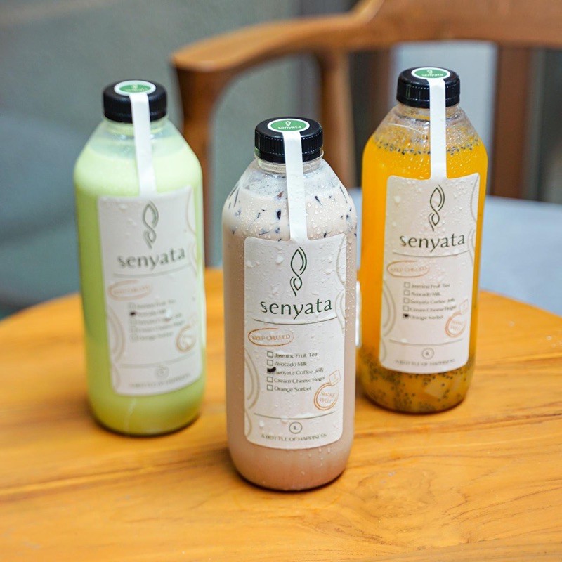 

3L for Happiness : Avocado Milk, Senyata Coffee Jelly, Orange Sorbet
