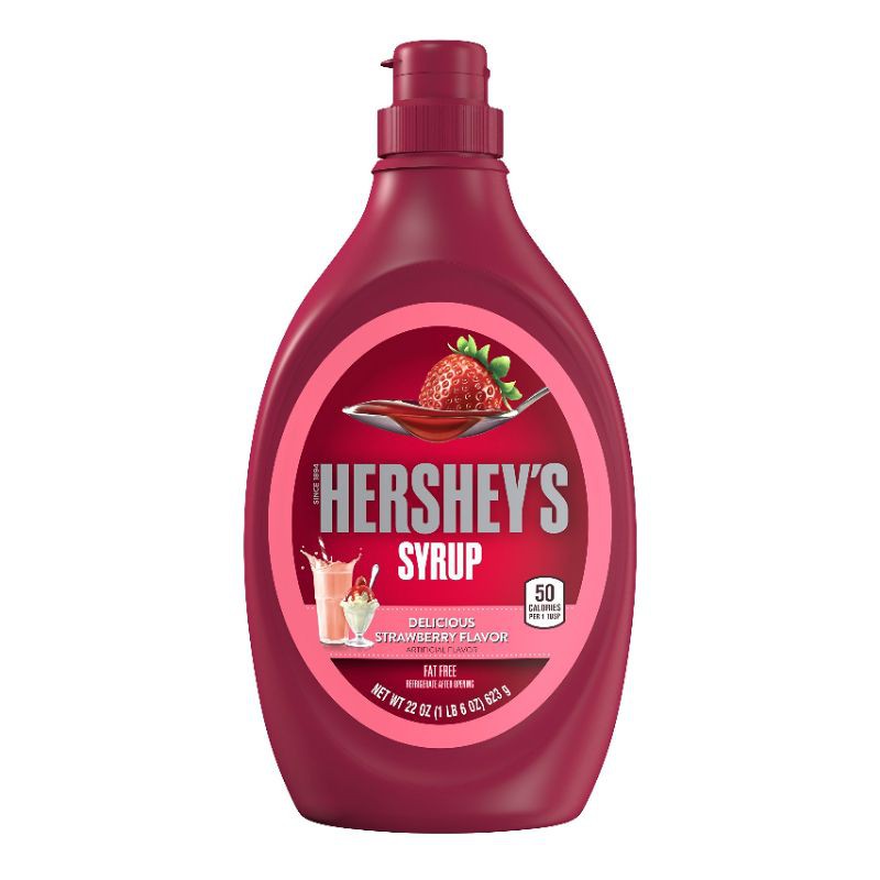 

HERSHEY'S SYRUP STRAWBERRY 22OZ