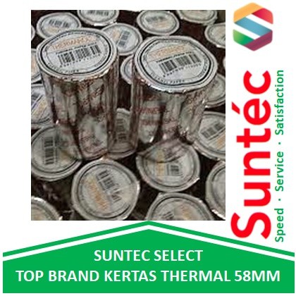 

SUNTEC THERMAL ROLL KERTAS PRINTER BLUETOOTH EDC POS STRUK CASH REGISTER POS 57x30 MM