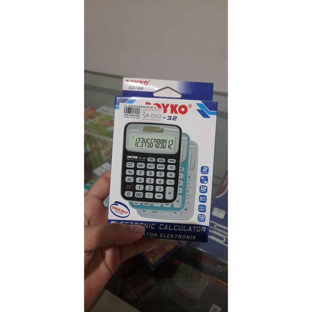 

Joyko-Electronic Calculator CC-32/Kalkulator Digital