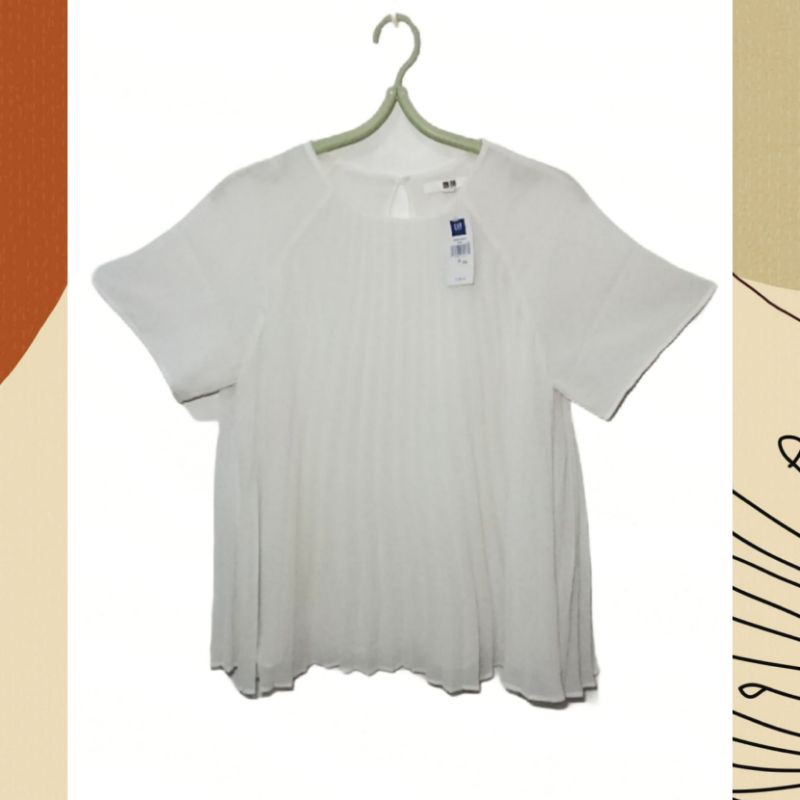 Blouse Uniqlo Branded /Blouse wanita uniqlo Import Murah
