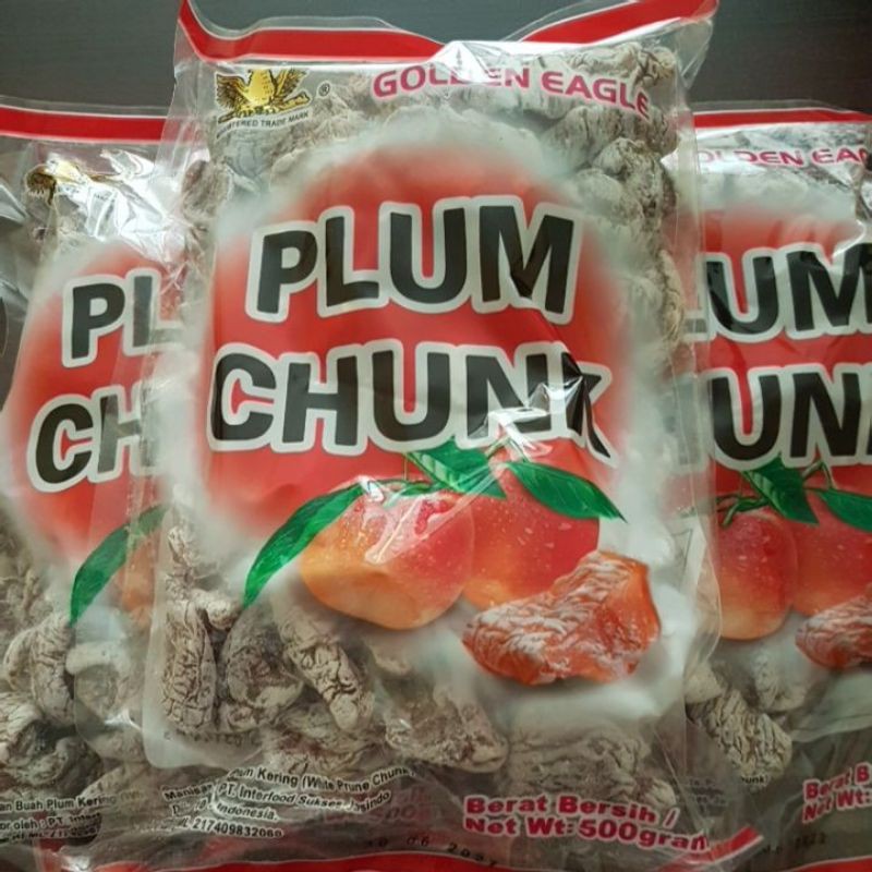 

manisan buah plum kering white prune chunck