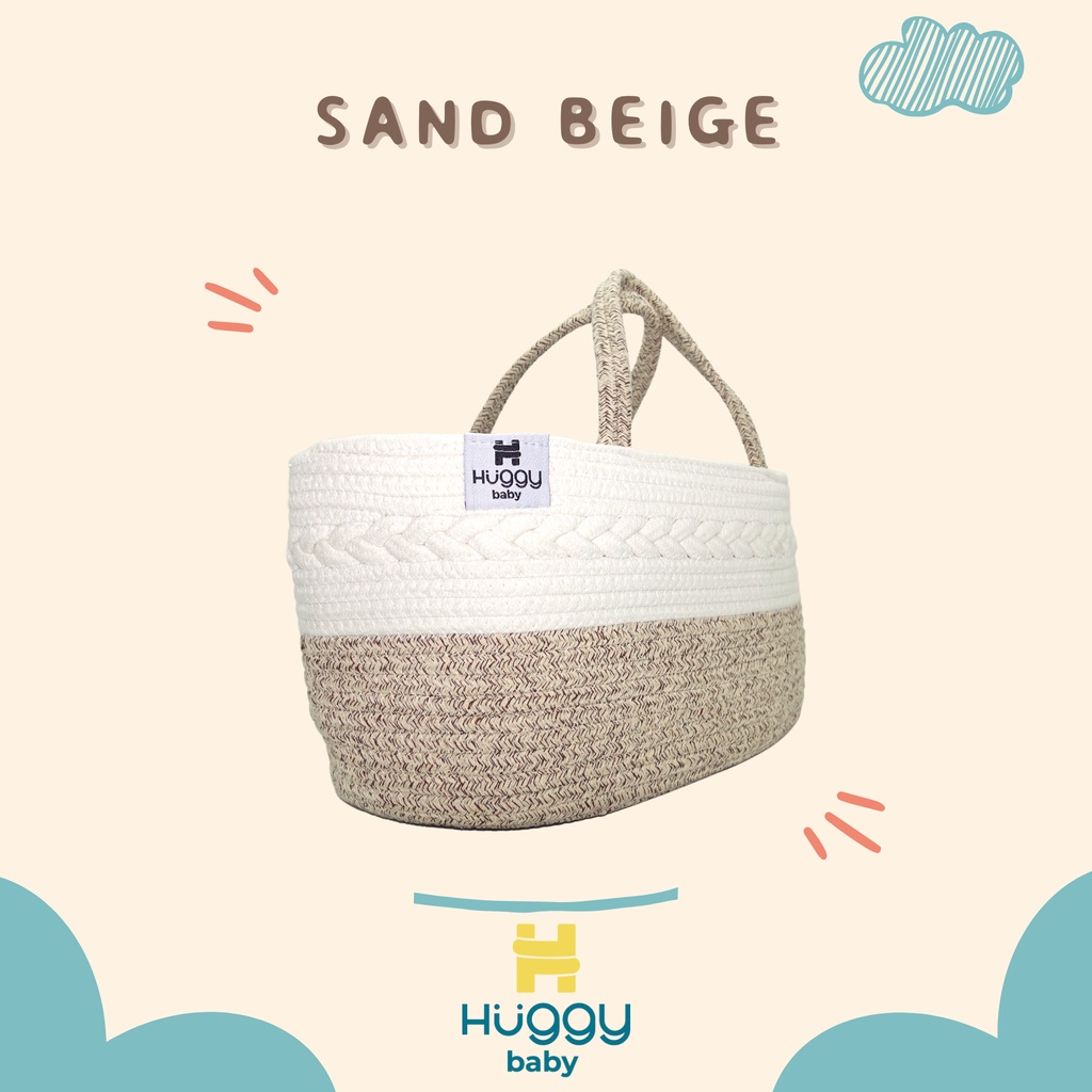 Huggy Baby BAG01 Rope Caddy Bag | Diaper Bag Organizer Bag Tas Bayi